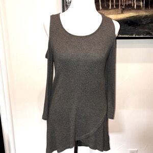 Neiman Marcus Cold-shoulder top